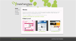 Desktop Screenshot of graziatramontano.com